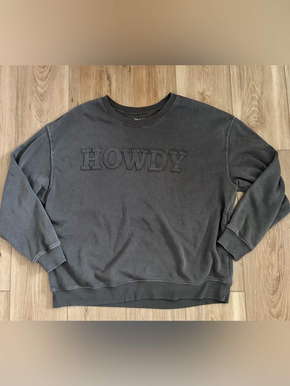 βHowdyβ Fleece Sweatshirt XXL